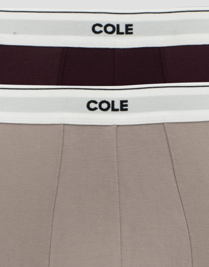 Cole 2Pk W/Center Highlight Celana Boxer Pria