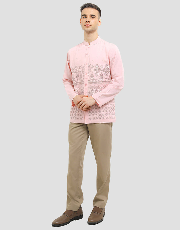 Intresse Impatiens Baju Koko Lengan Panjang Pria