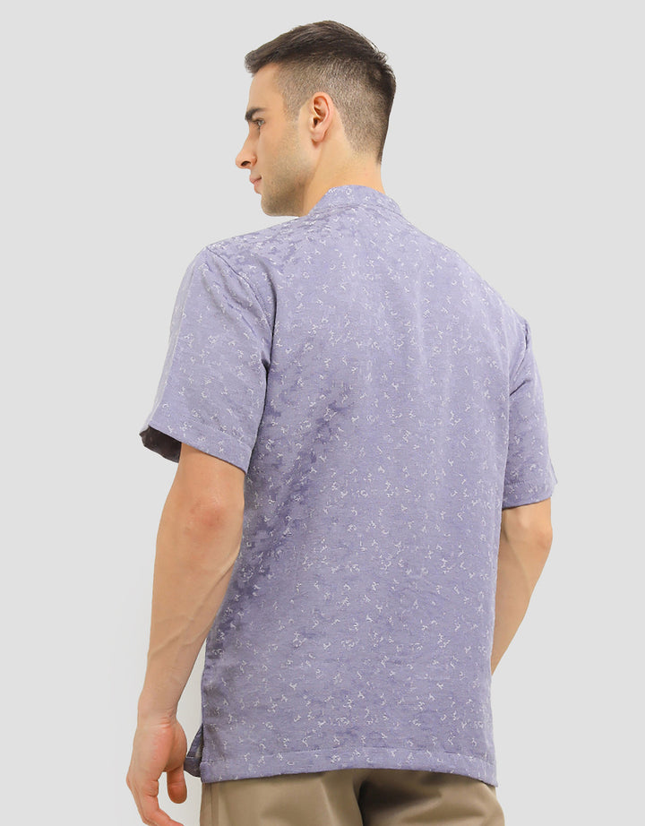 Intresse Mulberry Bush Baju Koko Lengan Pendek Pria