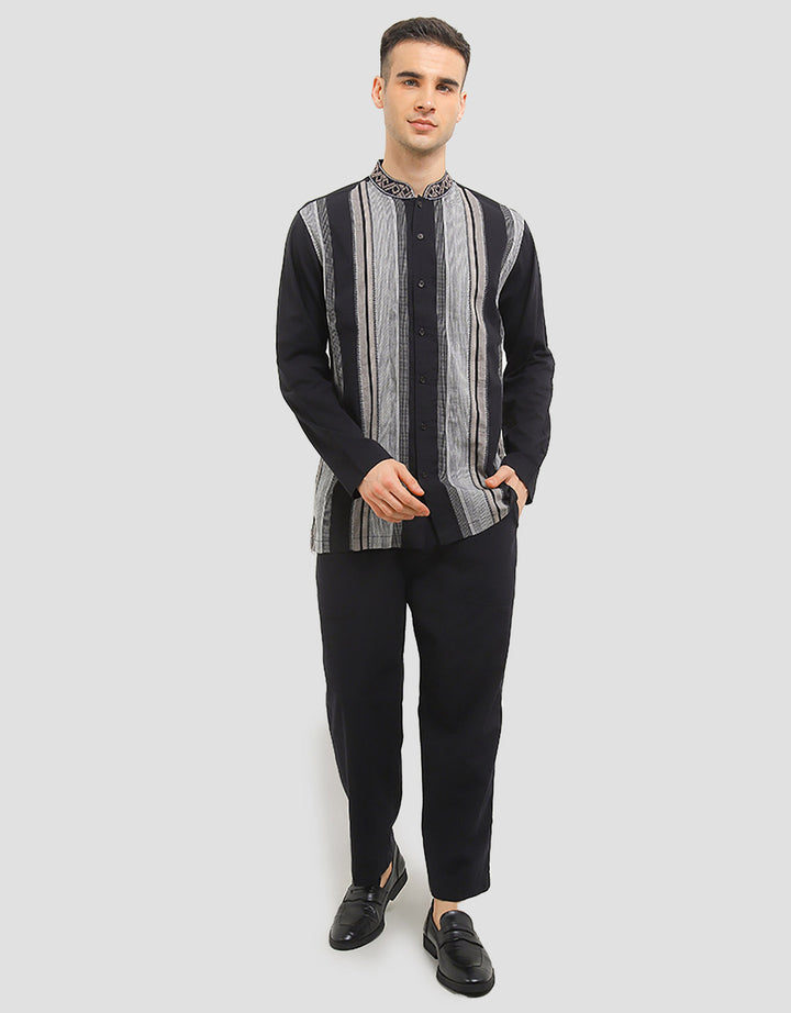 Intresse OilskinBaju Koko Lengan Panjang Pria