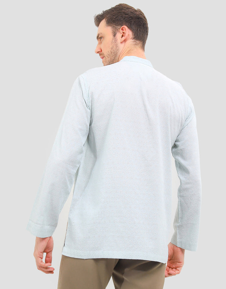 Intresse Herbal GardenBaju Koko Lengan Panjang Pria