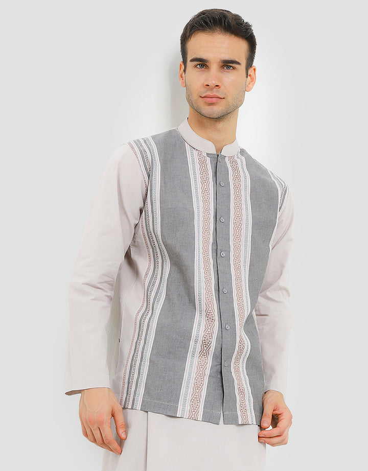 Intresse Evening MeadowBaju Koko Lengan Panjang Pria