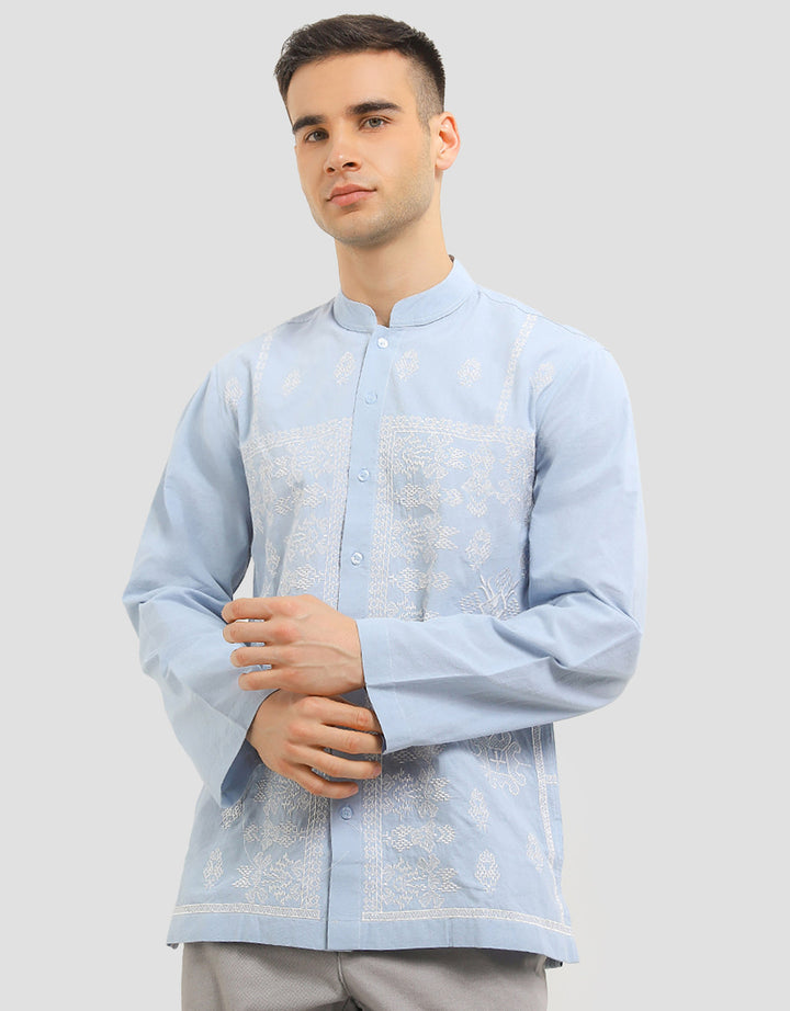 Intresse Heavenly Baju Koko Lengan Panjang Pria