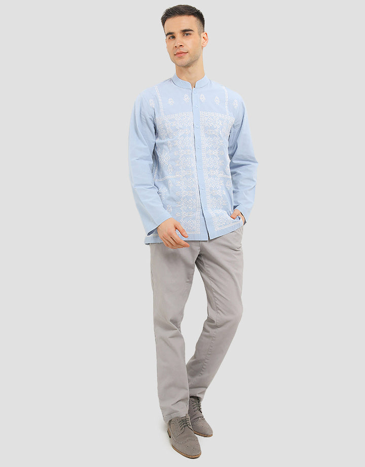 Intresse Heavenly Baju Koko Lengan Panjang Pria