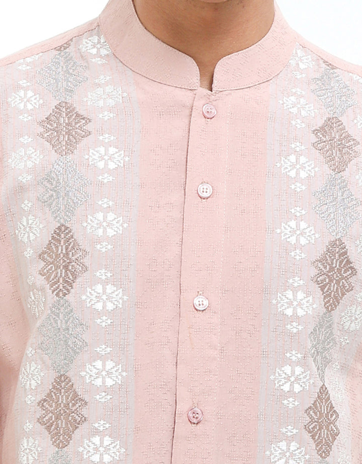 Intresse Rosy Thought Baju Koko Lengan Pendek Pria