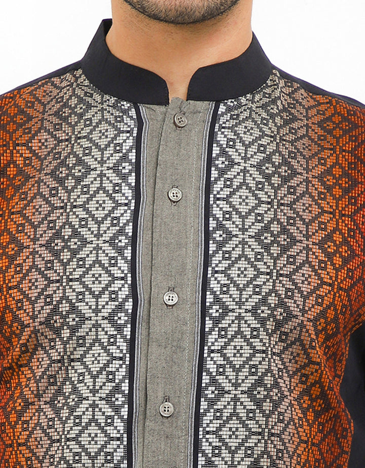 Intresse Cobblestone Baju Koko Lengan Pendek Pria