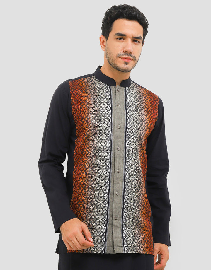 Intresse CobblestoneBaju Koko Lengan Panjang Pria