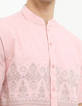 Al Mustika Impatiens Baju Koko Lengan Pendek Pria