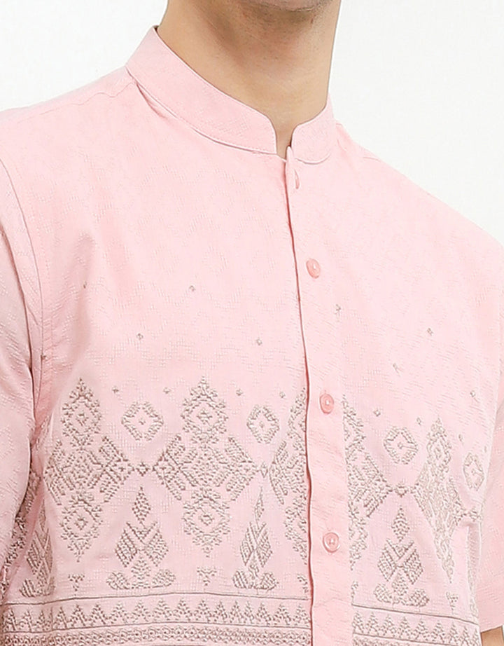 Al Mustika Impatiens Baju Koko Lengan Pendek Pria