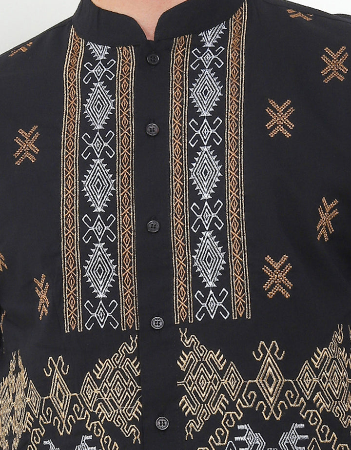 Intresse Tarcoola Baju Koko Lengan Pendek Pria