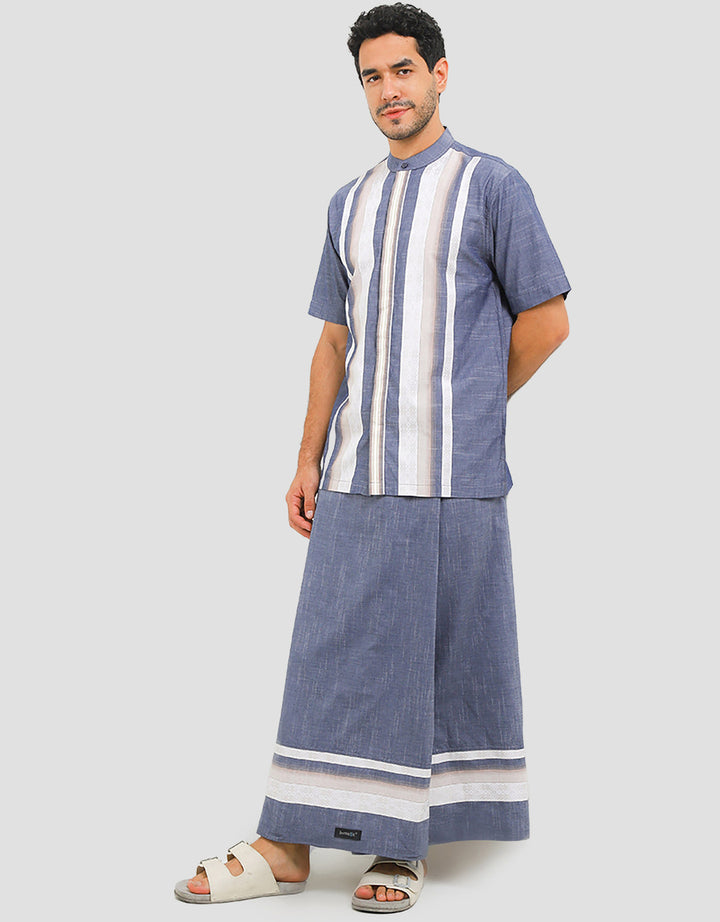 Intresse Purp Empire Baju Koko Lengan Pendek Pria