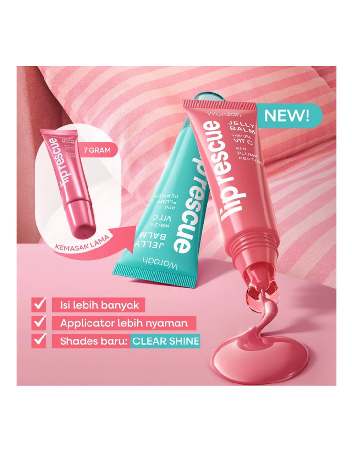 WARDAH LIP RESCUE JELLY BALM DUSTY ROSE 9 G