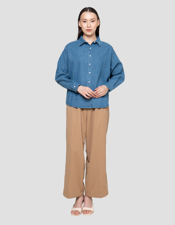 Nevada Stripes Set (Sarimbit) - Matching Set Kemeja Wanita