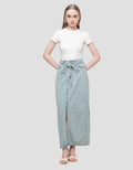Nevada Slit Rok Denim Wanita