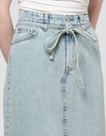 Nevada Slit Rok Denim Wanita