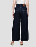 Nevada Contrast Stitch Celana Denim Wanita