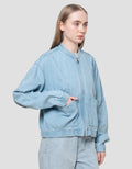 Nevada Bomber 2 Pocket Jaket Denim Wanita
