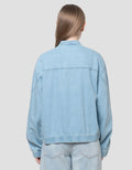 Nevada Bomber 2 Pocket Jaket Denim Wanita