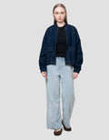 Nevada Bomber 2 Pocket Jaket Denim Wanita