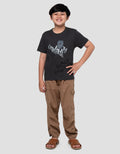 Marvel Skater Black Panther Kaos Lengan Pendek Anak Laki-Laki