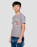 Disney Mickey Racer Roadster Print Kaos Anak Laki-laki