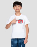 Disney Mickey Racer Print Kaos Anak Laki-laki