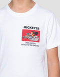 Disney Mickey Racer Print Kaos Anak Laki-laki