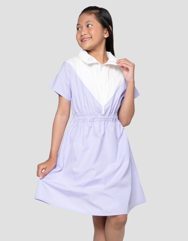Character Dada Cinnamoroll Midi Dress Anak Perempuan