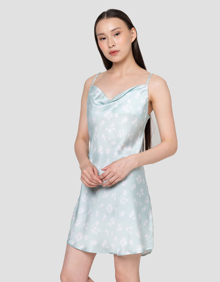 St. Yves Bahan Satin Print  Lingerie Wanita