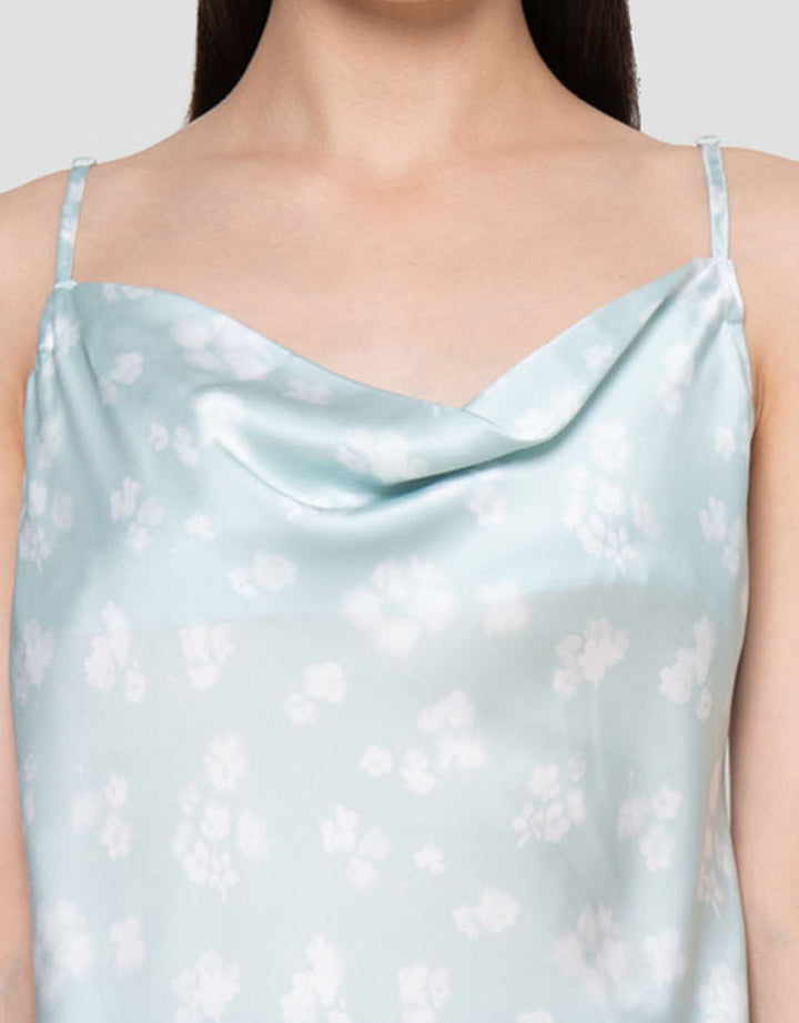 St. Yves Bahan Satin Print  Lingerie Wanita