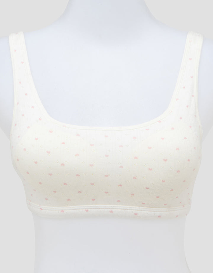 Nevada Vest Pointelle Trainning Bra Wanita
