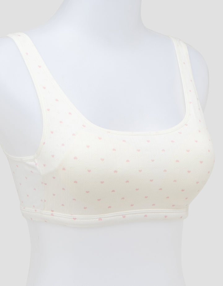 Nevada Vest Pointelle Trainning Bra Wanita