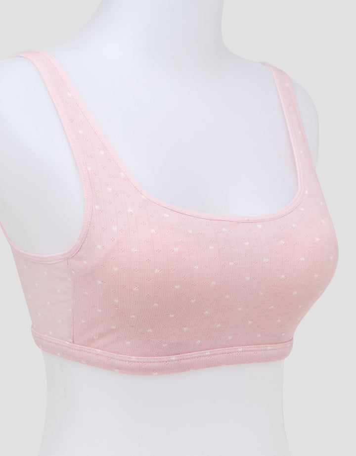Nevada Vest Pointelle Trainning Bra Wanita