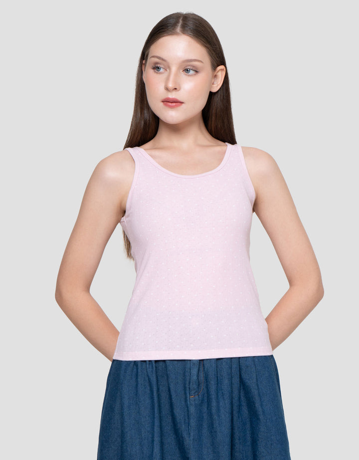 Nevada Pointelle Singlet Wanita