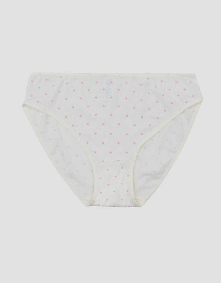 Nevada Pointelle Print Love Celana Dalam Wanita
