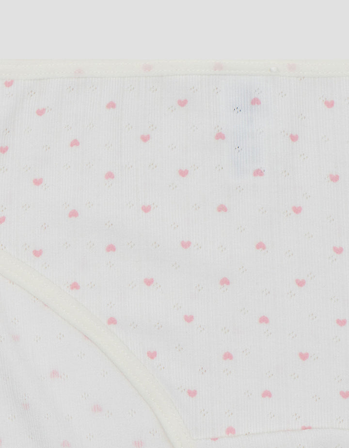 Nevada Pointelle Print Love Celana Dalam Wanita