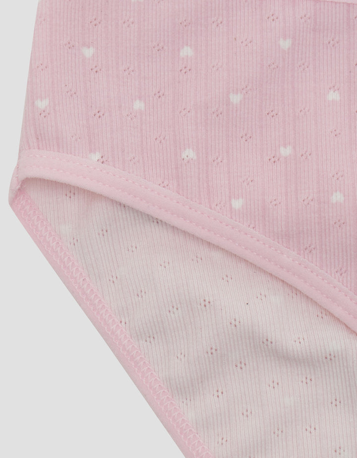 Nevada Pointelle Print Love Celana Dalam Wanita