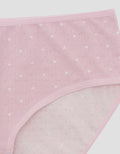 Nevada Pointelle Print Love Celana Dalam Midi Wanita