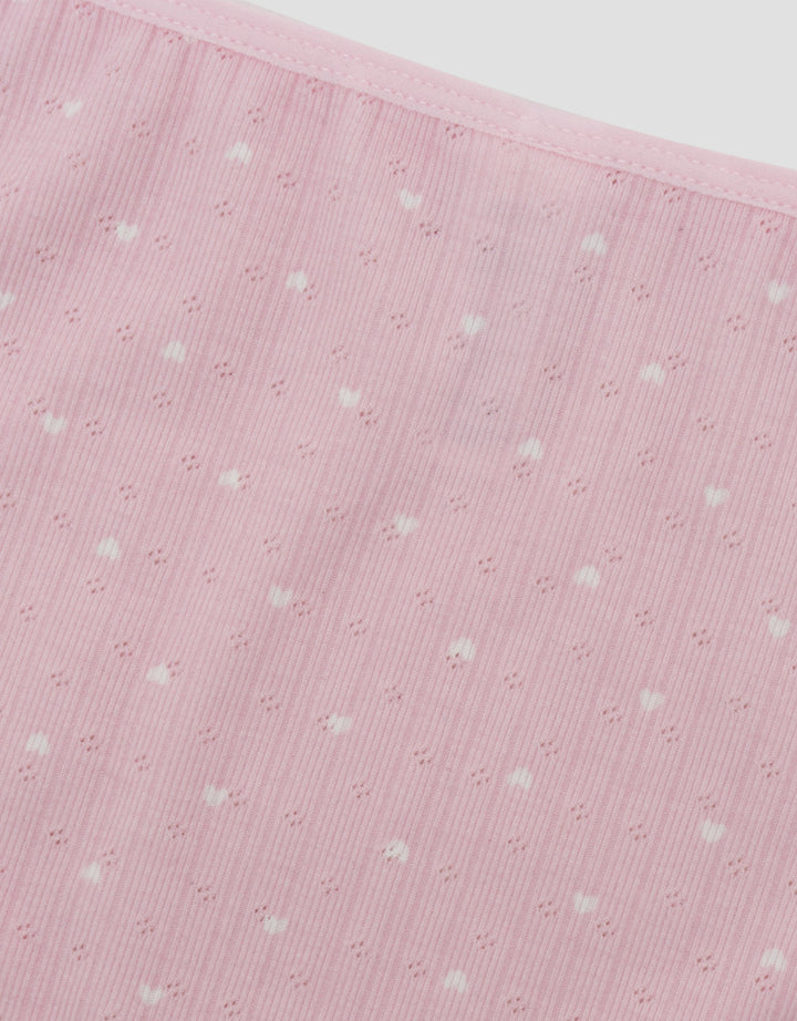 Nevada Pointelle Print Love Celana Dalam Midi Wanita