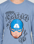 Marvel Captain America Setelan Piyama Anak Laki-laki