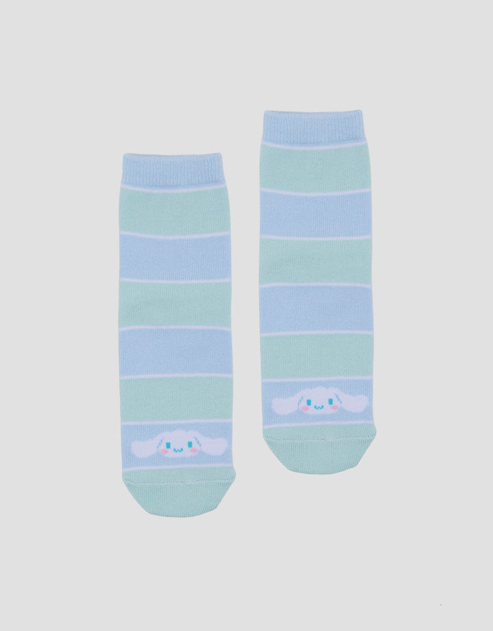 Character Cinnamoroll Big Stripe Kaus Kaki Bayi