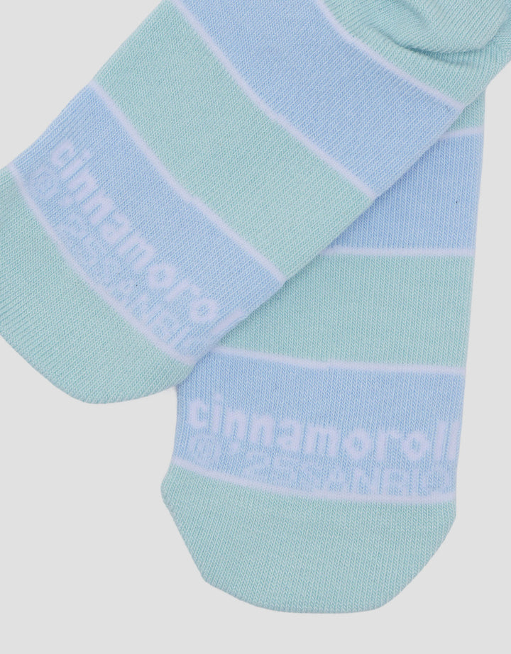 Character Cinnamoroll Big Stripe Kaus Kaki Bayi