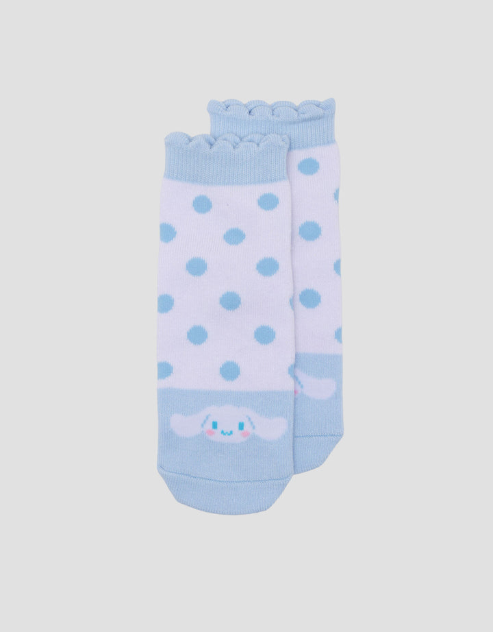 Character Cinnamoroll Polkadot Kaus Kaki Bayi