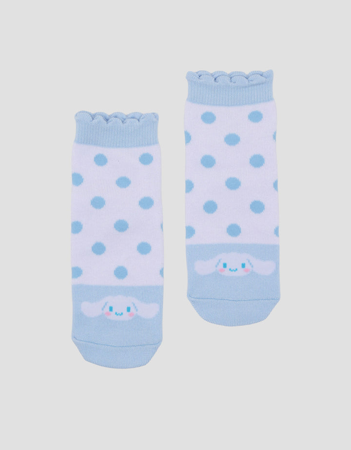 Character Cinnamoroll Polkadot Kaus Kaki Bayi