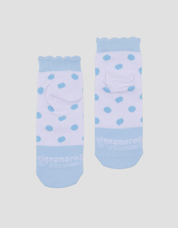 Character Cinnamoroll Polkadot Kaus Kaki Bayi