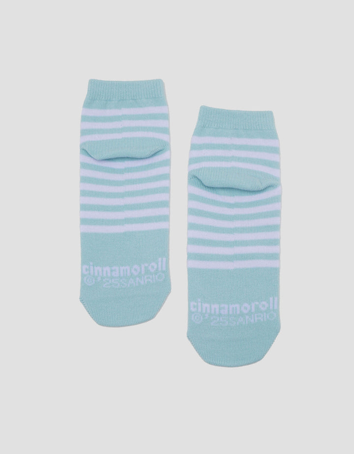 Character Cinnamoroll Big Stripe Kaus Kaki Bayi