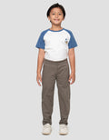 Little M Wvn Strecth Slub Baggy Celana Anak Laki-laki
