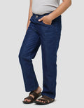 Little M Ribbed Waist Celana Panjang Denim Anak Laki-Laki