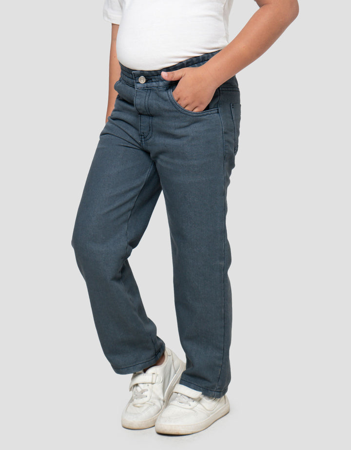 Little M Snow Wash Denim Celana Anak Laki-laki