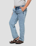 Little M Wash Snow Celana Panjang Denim Anak Laki-Laki